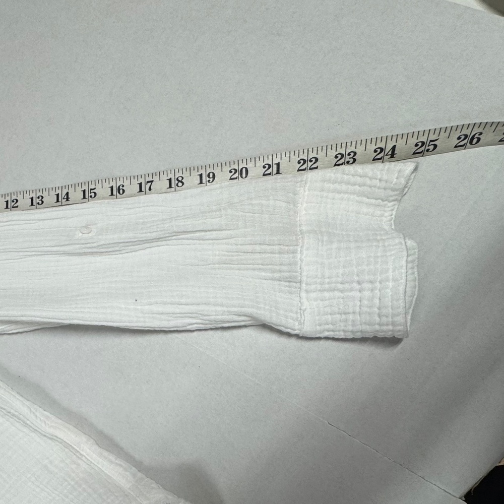 MELISSA‎ NEPTON Butonned Down White  Shirt - Size S. - Picture 7 of 16